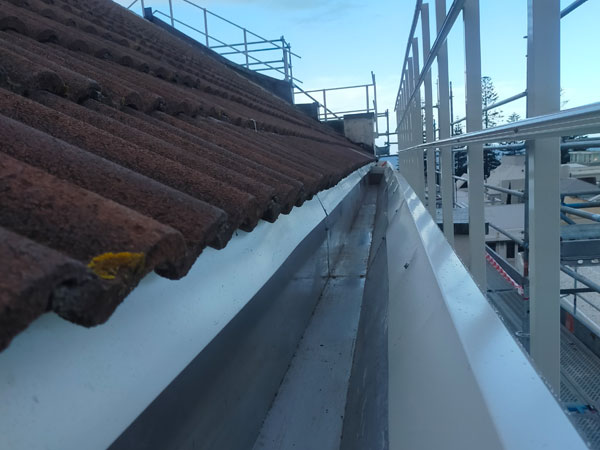 Roofing repair and maintenance job
